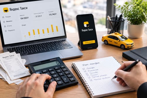 Как вести учёт при работе с Яндекс.Такси